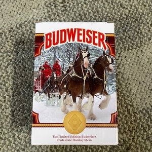 Budweiser holiday stein
2021 - 42nd anniversary "Plaid Holiday"
New in box